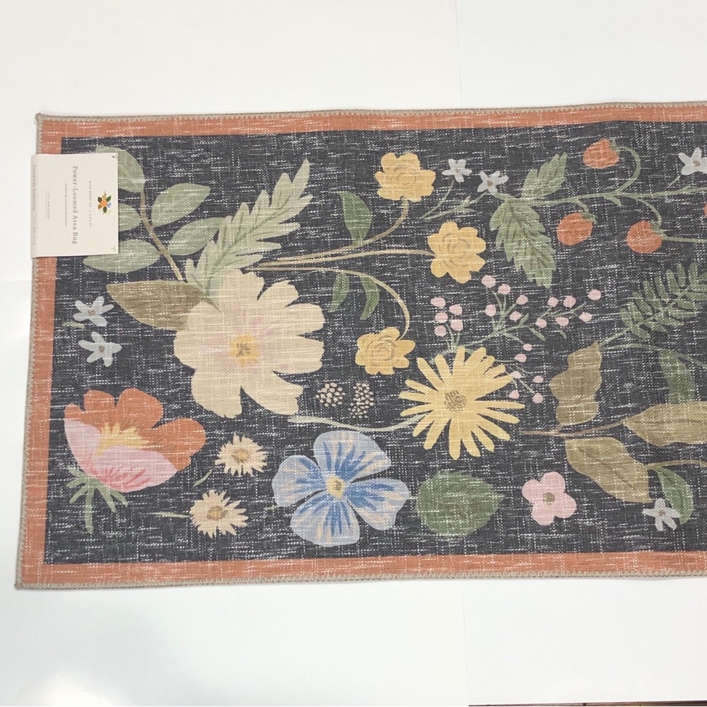 Rifle Paper Co. Runner Rug - Picture 2 of 8